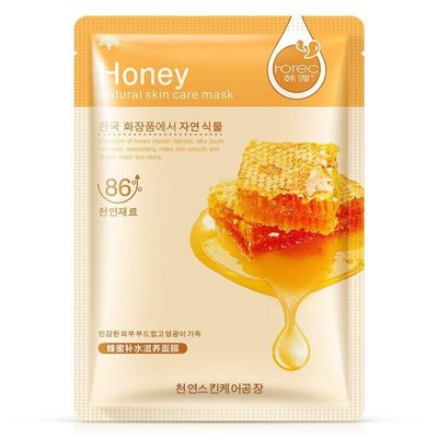 Увляжняющая тканевая маска для лица Rorec Honey