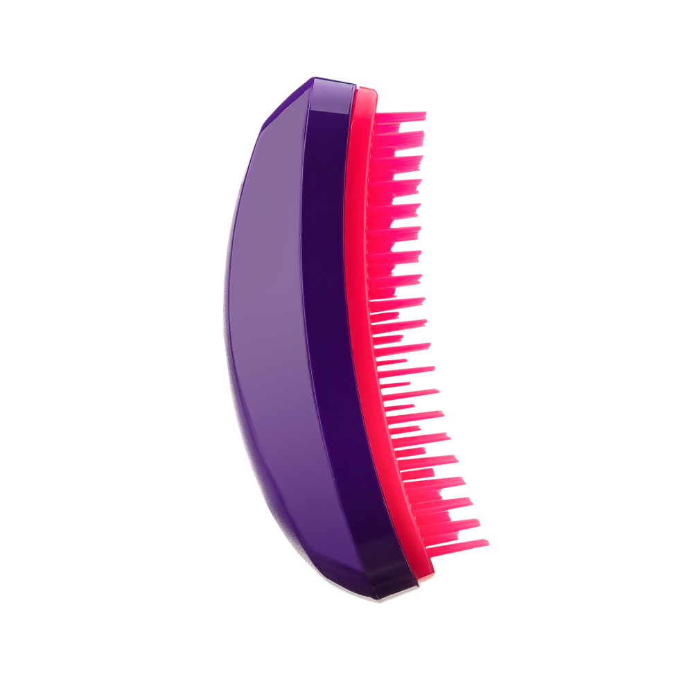 Компактний гребінець для волосся фіолетовий
