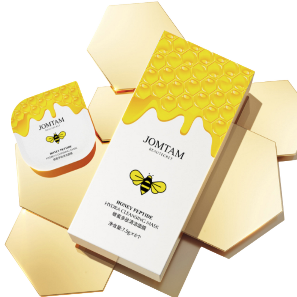 Нічна маска JOMTAM Sweet Honey peptide з екстрактом меду (уп 6 шт)