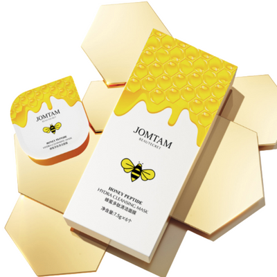 Ночная маска JOMTAM Sweet Honey peptide c екстрактом меда (уп 6 шт)