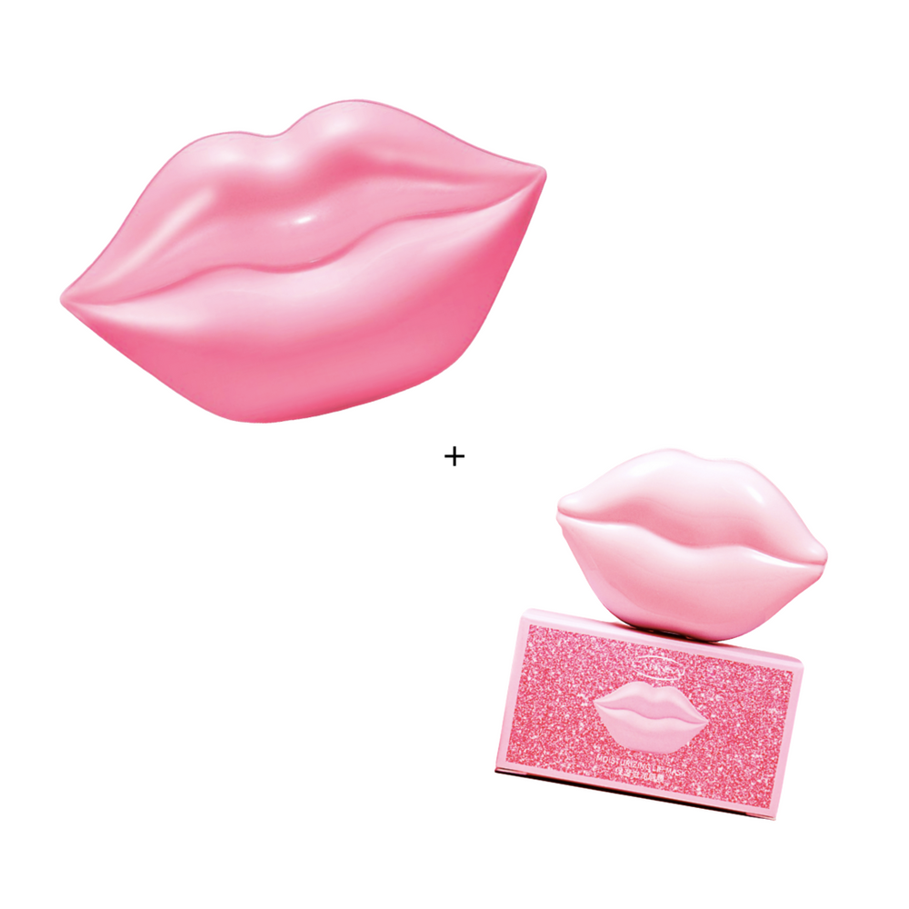 Комлекс Pink Lips BIOAQUA Набор патчей для губ + Маска для губ ночная