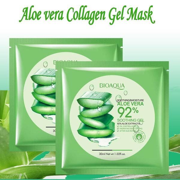 Маска BIOAQUA Soothing & Moisture Aloe Vera 92% Soothing Gel Face